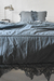 Linea CHANTILLY - Acolchado QUEEN azabache