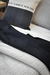 T2 Linea SAN IGNACIO - Acolchado King reversible negro y tiza