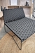 I2 Poltrona TIL XXL cintas negras 90x90x73h - comprar online