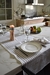 T2 Camino de mesa TRENDY rayas beige 135x50