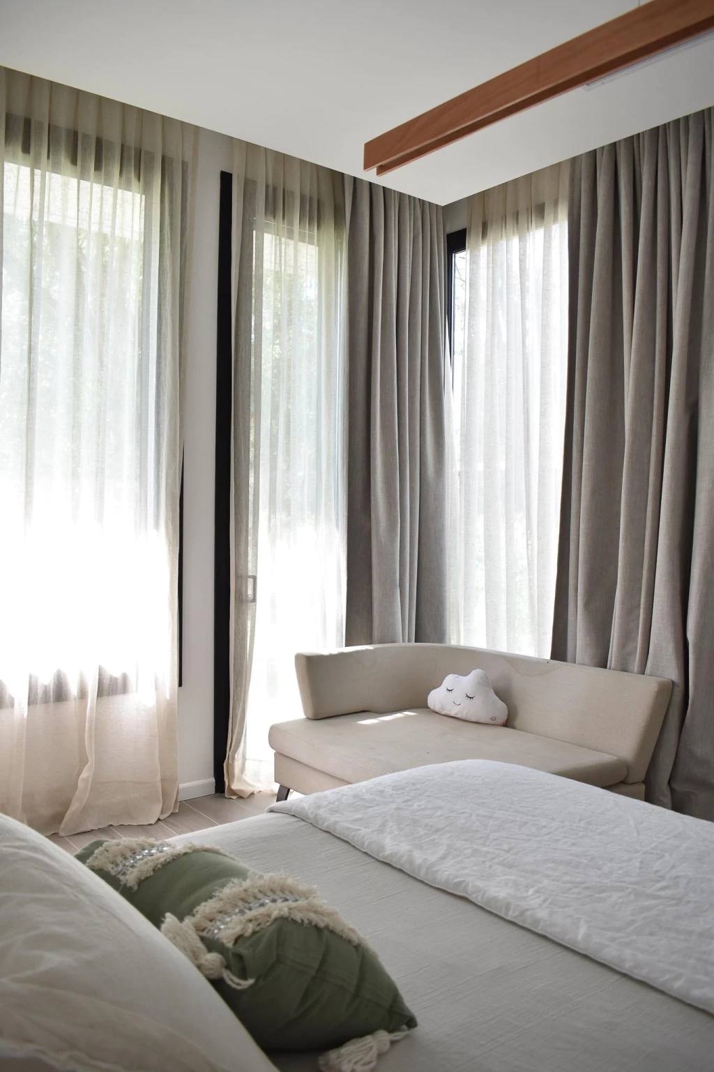 Dormitorio Confección de CORTINAS A MEDIDA