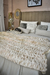 H4 Throw de piel beige 150x200