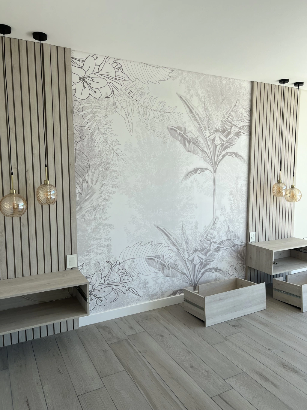 Mural diseño dormitorio