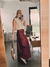 Falda Sylvie Bordó - comprar online
