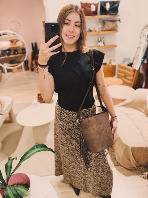 NEW! Bucket bag Chocolate - comprar online