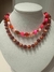 Collar cristales y piedras de vidrio