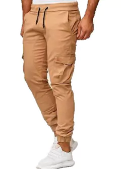 Jogger cargo mostaza - comprar online