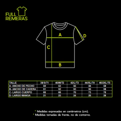 Chomba algodón lisa celeste - Bomer - Full Remeras