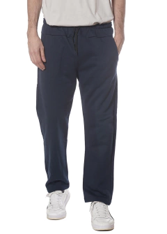 Pantalon joggin recto azul marino - comprar online