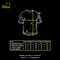Remera corta paradise celeste en internet
