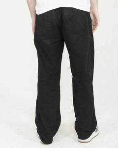 Jean baggy de hombre negro - Bomer - Full Camperas