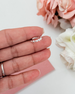 Piercing de pressão minimalista bolinhas -PIE05 - loja online