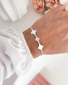 Pulseira com 3 trevos -PL026 - comprar online