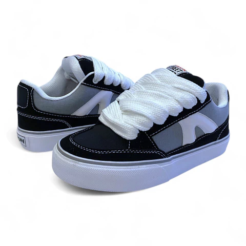 ZAPATILLAS VISION STREET WEAR STICK BLACK/GREY - comprar online