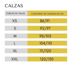 Banner de la categoría Talles de Calzas