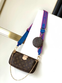 MULTIPOCHETTE LV BLUE - comprar online