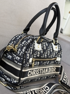 BAÚL BORDADO DIOR BLACK - comprar online
