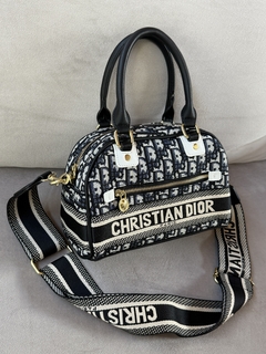 BAÚL BORDADO DIOR BLACK