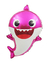 Globo metalizado estampado de 60cm baby shark en internet