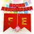 Banderin Cartel "Feliz cumpleaños" color Rojo en internet