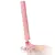 Bengala con brillo para torta Color Rosa - comprar online