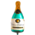 Globo Metalizado Estampado de 70cm Botella champagne en internet