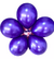 Clip Plastico Forma Flor Para Globos X 10 Unidades - comprar online