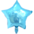 Globo metalizado forma estrella 18" (45cm) - Fiesta & Deco