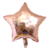 Globo metalizado forma estrella 18" (45cm) - tienda online