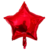 Globo metalizado forma estrella 18" (45cm)