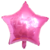 Globo metalizado forma estrella 18" (45cm) - comprar online