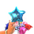 Globo metalizado forma Estrella 4" (10cm) - Fiesta & Deco