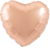 Globo metalizado forma Corazon 4" (10cm)