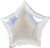 Globo metalizado forma Estrella 4" (10cm) - tienda online