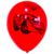 Globos de latex estampados X 10 unid. Cars - Fiesta & Deco