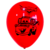 Globos de latex estampados X 10 unid. Cars - tienda online