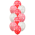 Globos de latex estampados X 10 unid. Feliz dia Mamá