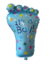 Globo metalizado estampado de 60cm piecitos - comprar online