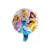 Imagen de Globo Metalizado Motivo Princesas 22cm