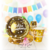 Set De Vasos Y Platos Polipapel X 20 Feliz Cumple Colores - comprar online