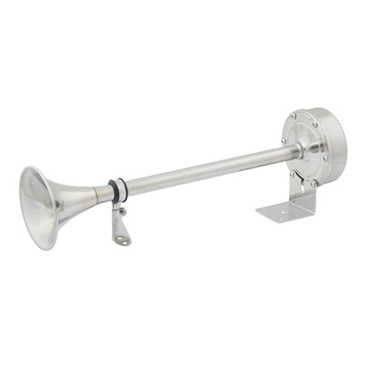 Bocina Corneta Acero Inoxidable Simple MARINCO - Código 3354