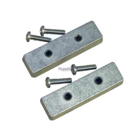 Juego de ánodos de timón HBNTA Bennet Aluminio - Código 23110