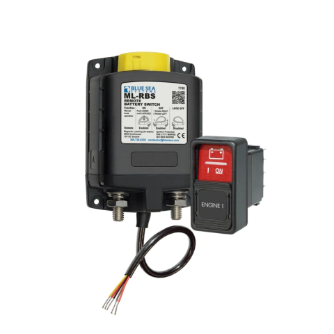Llave de corte batería a distancia 24V Blue Sea Systems. Código 3098