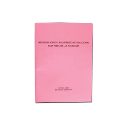 R.I.P.A: Reglamento internacional para prevenir abordajes. Código 8097