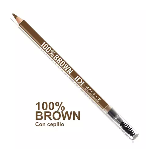IDI 100% BROWN DELINEADOR DE OJOS Y CEJAS EN LAPIZ - comprar online