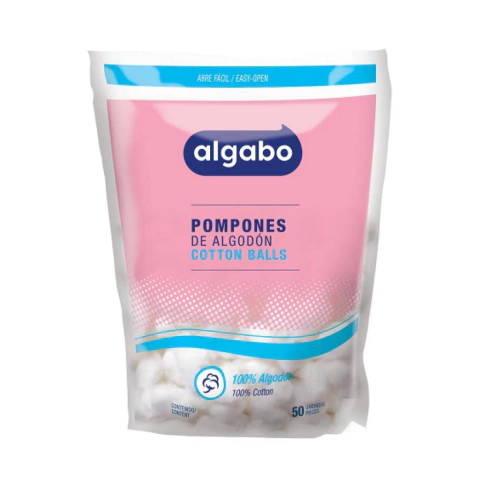 ALGABO POMPONES DE ALGODON X50