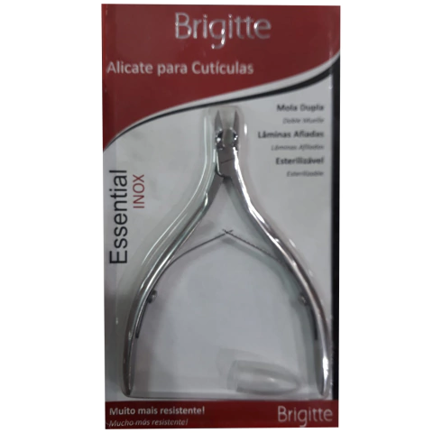 BRIGITTE ALICATE PARA CUTICULAS ESSENTIAL INOX