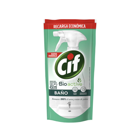 CIF LIMPIADOR BAÑO X450ML DP