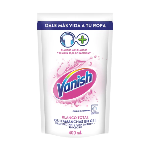 VANISH QUITAMANCHAS EN GEL X400ML DP