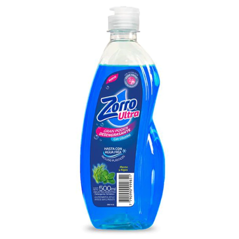 ZORRO DETERGENTE CON GLICERINA X500ML